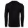 HUGO Mens Long Sleeve - DEROL222, Round Neck, Long Sleeve Shirt, Logo Print, Cotton Black 2XL (XX-Large)