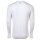 HUGO Herren Longsleeve - DEROL222, Rundhals, Langarm Shirt, Logo-Print, Baumwolle Weiß S