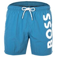 BOSS Herren Badeshorts - OCTOPUS, Swim Boxer, Badehose, gewebt, Logo, einfarbig