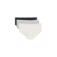 Marc O Polo Damen Slips 3er Pack - W-Panty, Briefs, Cotton Stretch, einfarbig