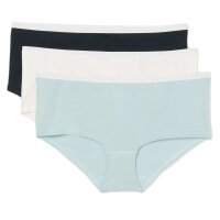 Marc O Polo Damen Slips 3er Pack - W-Panty, Briefs, Cotton Stretch, einfarbig