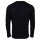 BOSS Herren Langarmshirt -  Rundhals, Mix & Match, Baumwoll Stretch, Logo Schwarz S