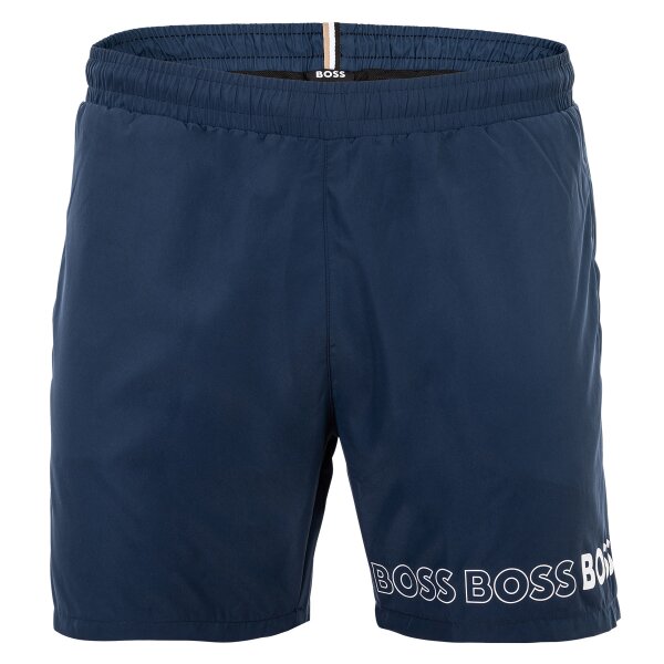 BOSS Mens Dolphin Swim Shorts - Swimwear, Swimwear, Logo