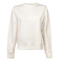 GANT Ladies Sweatshirt - D1. ICON G Essential C-Neck Sweat, round neck, logo Ecru XL (X-Large)