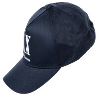 A|X ARMANI EXCHANGE Unisex Baseball Cap - Hat, Logo, One Size Navy
