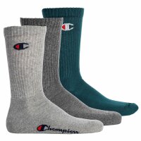 Champion Unisex Socken, 3 Paar - Crew Socken Basic