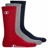 Champion Unisex Socks, 3 Pairs - Crew Socks Basic