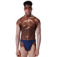 SKINY Herren Tanga-Slip, 2er Pack - Cotton Retro, Unterhose, Feinripp, Baumwolle Blau S