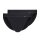 SKINY Herren Tanga-Slip, 2er Pack - Cotton Retro, Unterhose, Feinripp, Baumwolle Schwarz 2XL