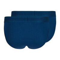 SKINY Mens Brazilian Briefs, 2-pack - Cotton Retro, Underpants, Fine Rib, Cotton Blue M (Medium)