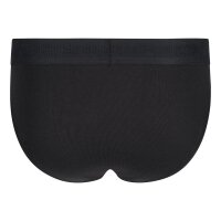 SKINY Mens Brazilian Briefs, 2-pack - Cotton Retro, Underpants, Fine Rib, Cotton Black M (Medium)