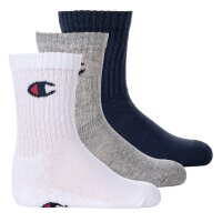 Champion Childrens Socks, 3-Pack - Crew Socks, solid Colour