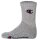 Champion Childrens Socks, 3-Pack - Crew Socks, solid Colour Blue/White/Grey 27-30