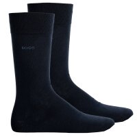 BOSS mens socks, 2-pack - 2P RS Uni CC, short socks, Combed Cotton Navy 43-46 ( 9-11 UK)