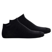 BOSS Herren Sneaker-Socken, 2er Pack - 2P AS Uni CC, knöchellang, Baumwoll-Mix Schwarz 43-46
