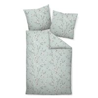 Janine Bed Linen 2 Pieces - Mako-Soft-Seersucker, Cotton, floral