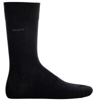HUGO BOSS Herren Socken, 3er Pack - Finest Soft Cotton, Threepack RS Uni  Black 43-46 (UK 9-11)