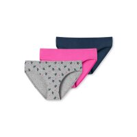 SCHIESSER Girls Briefs 3-Pack - Underpants "95/5", Single Jersey, 140-176