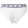 CHIARA FERRAGNI Womens Brazilian Brief 2-Pack - Panties, Cotton Stretch, Logo Waistband, uni White XS (X-Small)