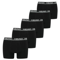 HEAD Herren Boxershorts, 5er Pack - Basic Boxer Trunks...