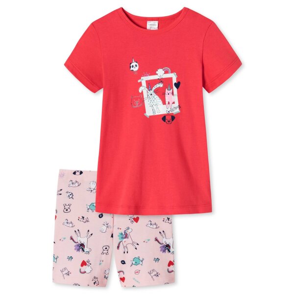 SCHIESSER Girls Pajamas - Short Sleeve, Children, Motif, 104-140