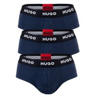 HUGO Mens Briefs, 3-pack - Hip Briefs Triplet Pack, Logo,...