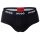 HUGO Herren Slips, 3er Pack - Hip Briefs Triplet Pack, Logo, Cotton Stretch Schwarz XL