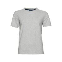 Superdry Damen T-Shirt - VINTAGE LOGO EMB TEE, Rundhals, einfarbig