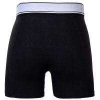Champion Mens Boxershorts, Pack of 2 - Cotton, Logo waistband, unicoloured Black S (Small)