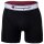 Champion Herren Boxershorts, 2er Pack - Baumwolle, Logobund, einfarbig Schwarz S