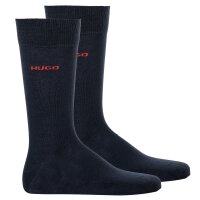 HUGO Herren Socken, 2er Pack - RS Uni CC, Kurzsocken, mittelhoch, Logo, uni