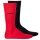 HUGO Herren Socken, 2er Pack - RS Uni CC, Kurzsocken, mittelhoch, Logo, uni Rot 39-42