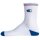 Champion Unisex Socken, 3 Paar - Crew Socken, Logo, Streifen Weiß EU 43-46