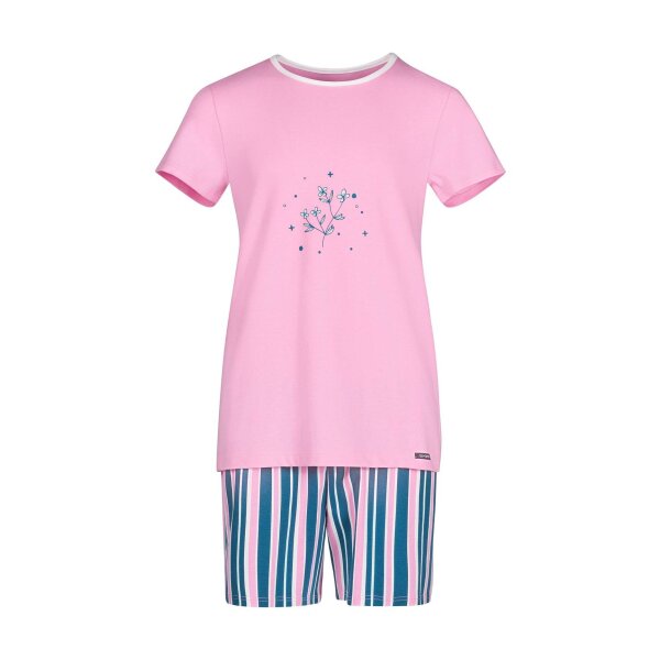 SKINY girls pajama set - short, children, 2 pcs, stripes, 140-176