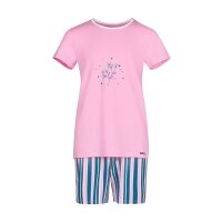 SKINY Mädchen Schlafanzug Set 2 tlg.- Every Night in Skiny,  Pyjama kurz, Kinder, Streifen, 140-176