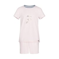 SKINY girls pajama set - short, children, 2 pcs, stripes, 140-176 Beige 140