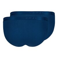SKINY Herren Tanga-Slip, 2er Pack - Cotton Retro, Unterhose, Feinripp, Baumwolle Blau S