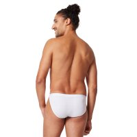 SKINY Herren Tanga-Slip, 2er Pack - Cotton Retro, Unterhose, Feinripp, Baumwolle Weiß XL