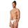 SKINY mens thong briefs, 2-pack - Cotton Retro, pants, fine rib, cotton White XL (X-Large)