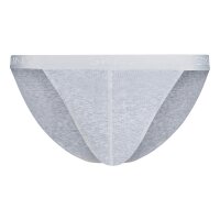 SKINY mens thong briefs, 2-pack - Cotton Retro, pants, fine rib, cotton Grey 2XL (XX-Large)