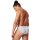 SKINY mens thong briefs, 2-pack - Cotton Retro, pants, fine rib, cotton Grey 2XL (XX-Large)