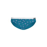 SKINY Girls Briefs, Pack of 2 - Rio Slip, Panties, Cotton Stretch Petrol/White 140 (8-9 years)
