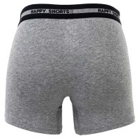 Happy Shorts Mens Boxer Shorts, 3-Pack - Retro Jersey, Logo Waistband Camouflage L (Large)