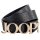 JOOP! Damen Gürtel - Belt 3 cm, Nappaleder, Logo-Schließe