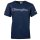 Champion Kids Unisex T-Shirt - Crewneck, Round Neck, Cotton, Large Logo, Solid Color Blue S (Small)