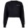 Champion Ladies Croptop Wweatshirt - "Eco-Future", Crewneck, Solid Color, Logo Print, Round neck, long Sleeve