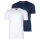 HUGO Herren T-Shirt, 2er Pack - Rundhals, kurzarm, Logo Print, Baumwolle, uni