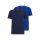 HUGO Mens T-shirt, 2-pack - round neck, short sleeve, logo print, cotton, uni