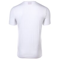 HUGO Herren T-Shirt, 2er Pack - Rundhals, kurzarm, Logo Print, Baumwolle, uni Blau L