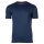 HUGO Herren T-Shirt, 2er Pack - Rundhals, kurzarm, Logo Print, Baumwolle, uni Blau L